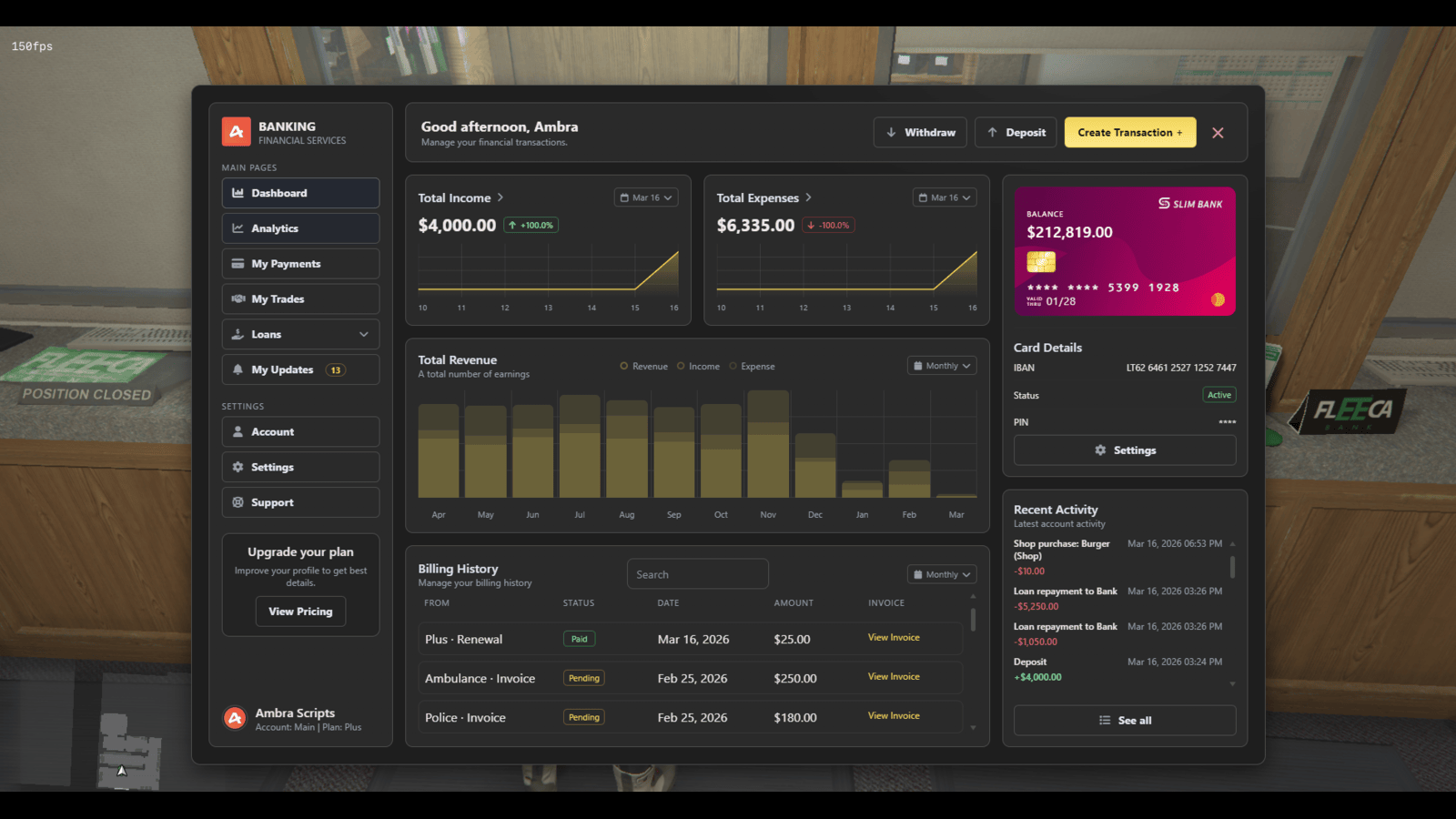 advanced banking system